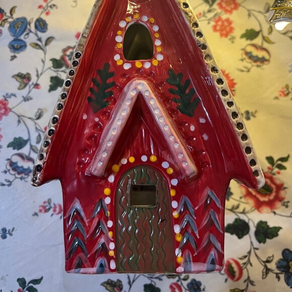 Anthropologie Nathalie Lete Christmas Holiday Village House - Picture 10 of 12